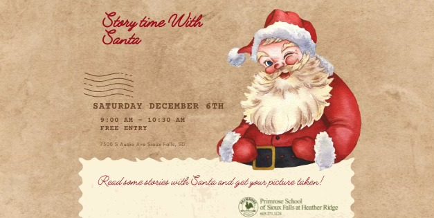Story Time with Santa at Primrose