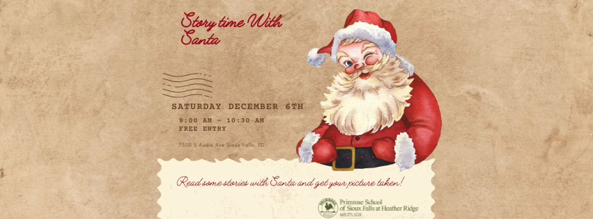 Story Time with Santa at Primrose