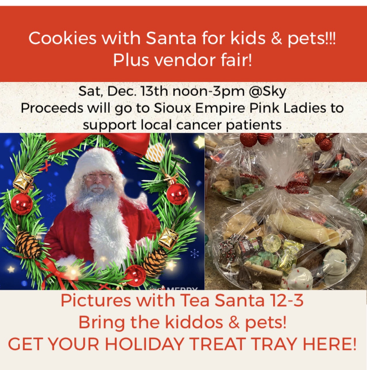 Cookies with Santa at SkyLounge Tea