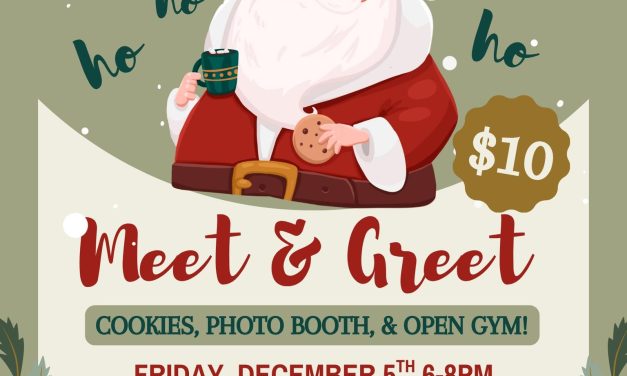 Cookies with Santa at Wings Gymnastics
