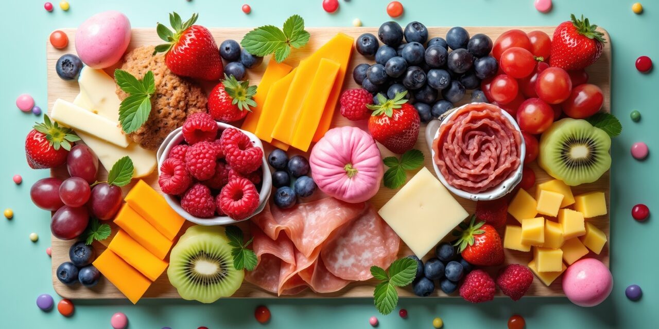 Kids’ Super Bowl Charcuterie Board (Because Kids Deserve the Fun Too)