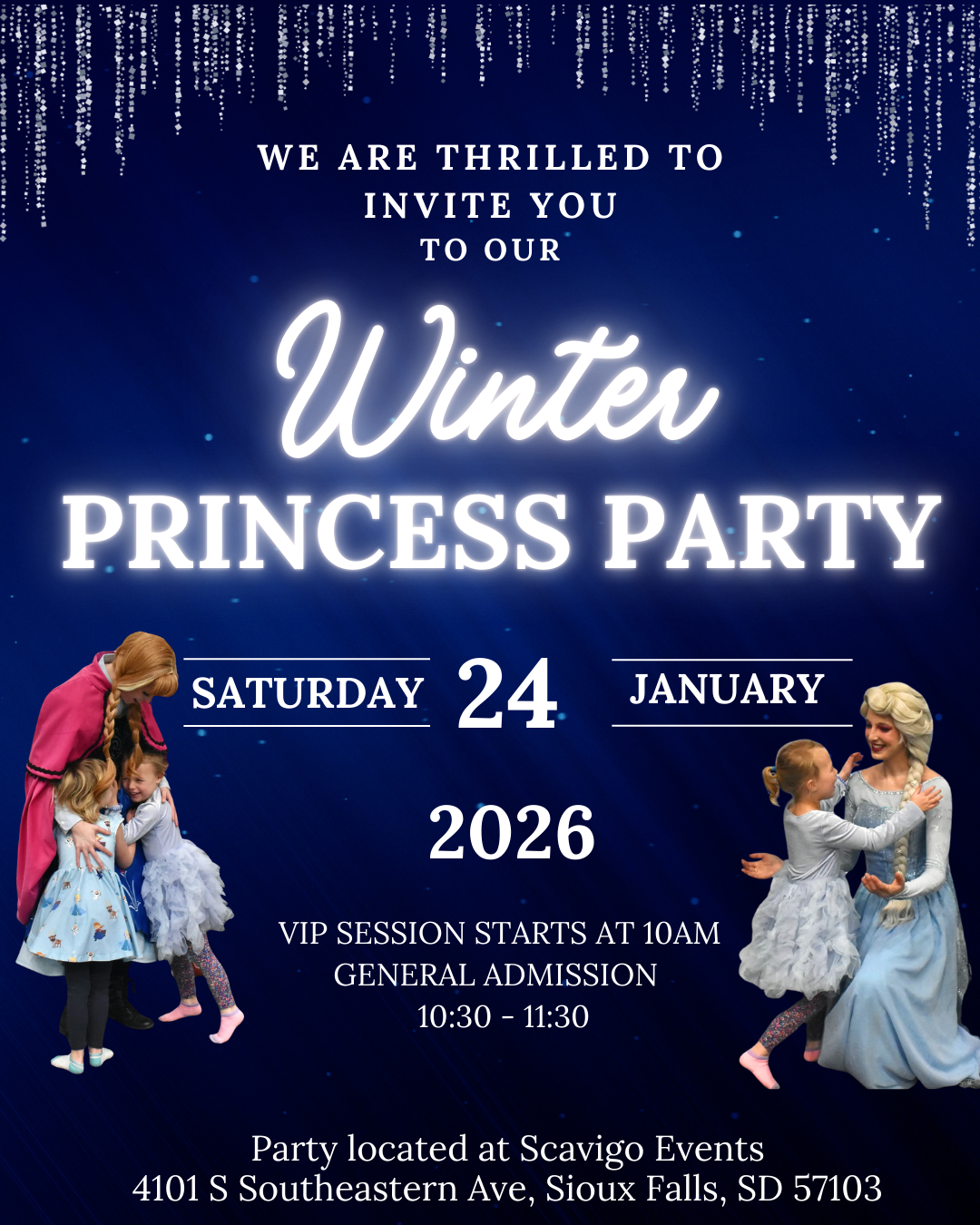 Winter Princess Party