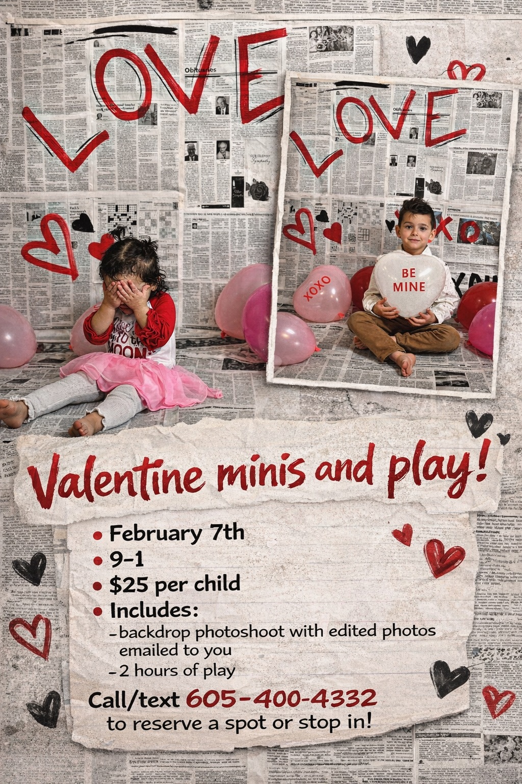 Valentines Minis and Play