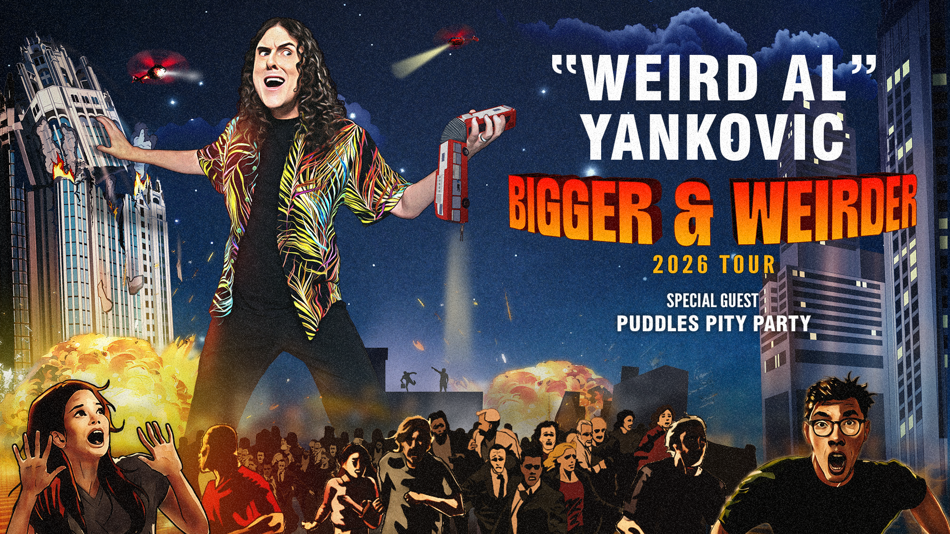 "Weird Al" Yankovic: Bigger & Weirder 2026 Tour