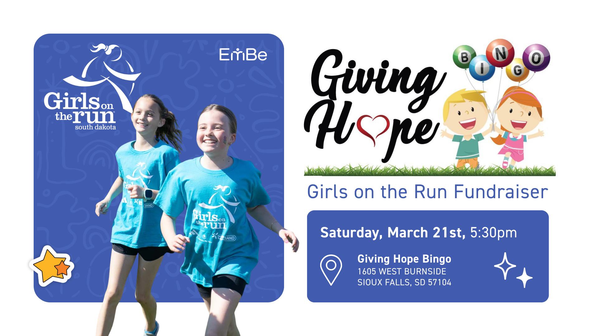 Giving Hope Bingo