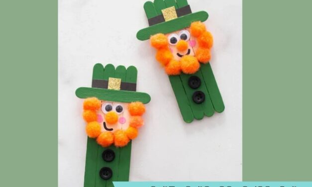 Leprechaun Magnet Drop-In Craft