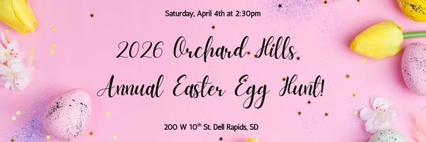 Easter Egg Hunt at Orchard Hills