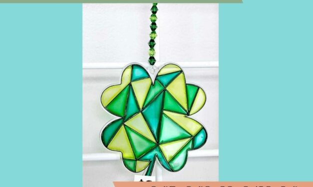 Shamrock Sun Catcher Drop-In Craft