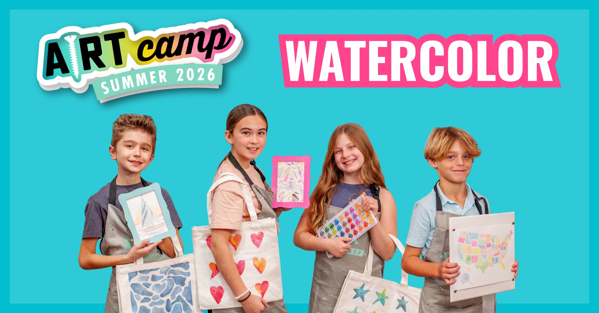 SUMMER CAMP - Watercolor Series
