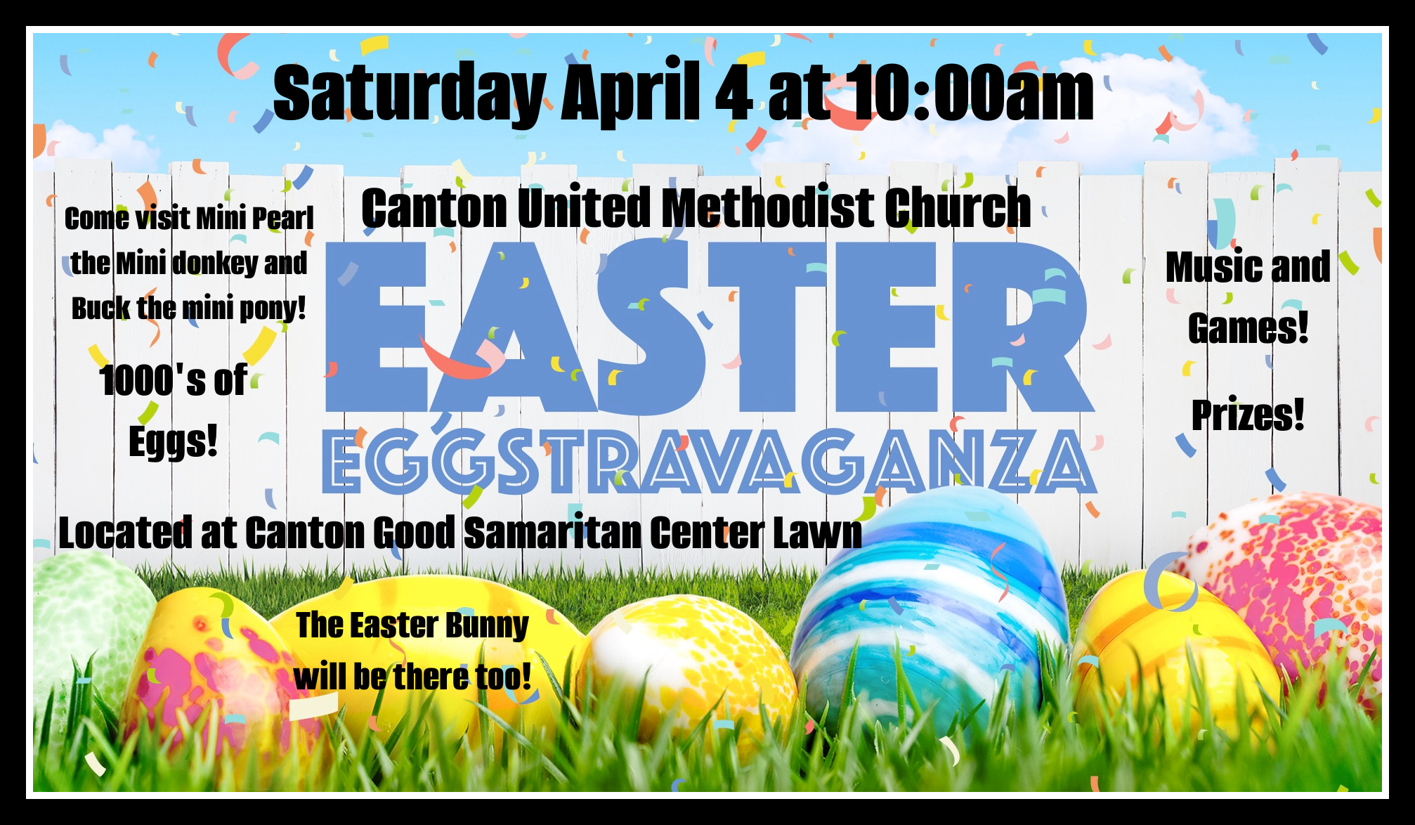 Easter Eggstravaganza at Canton United Methodist