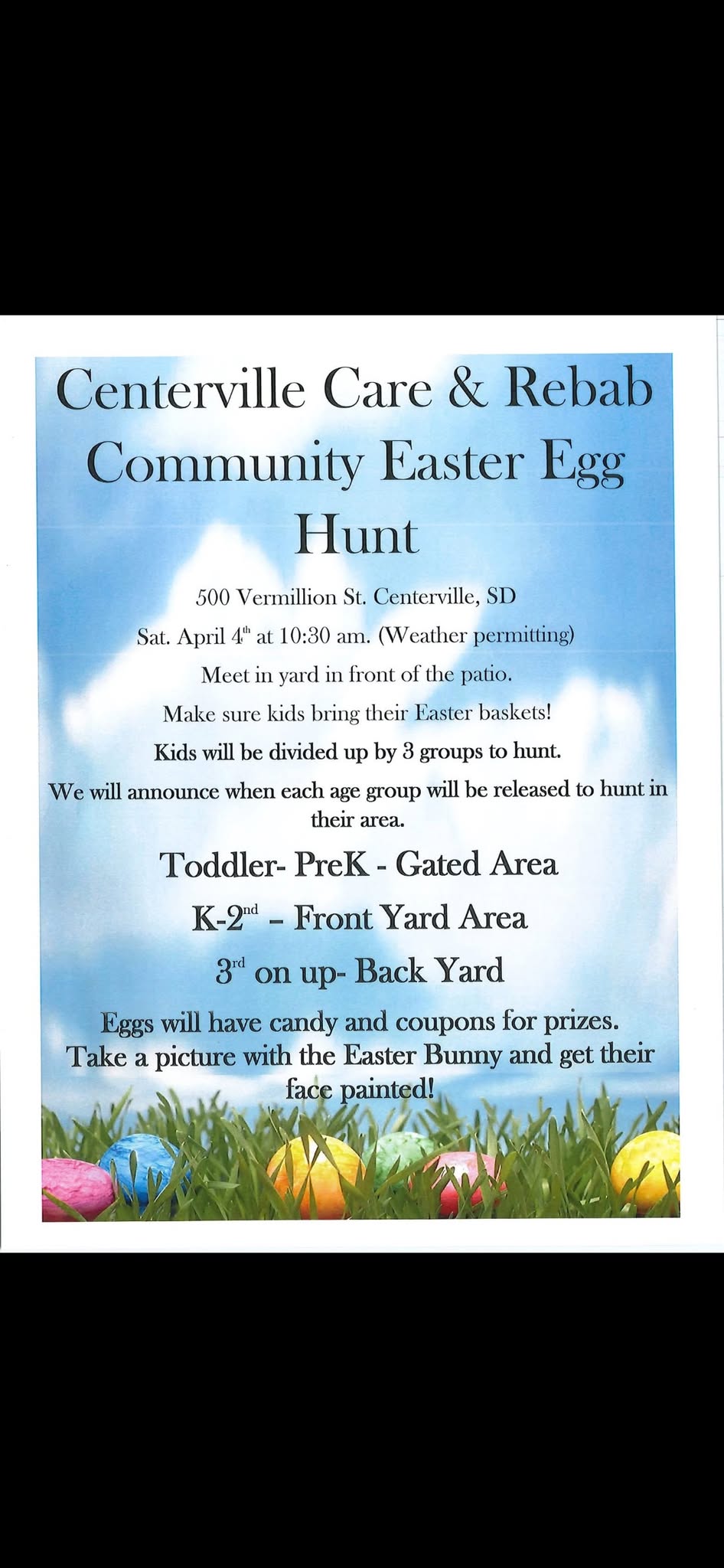 Easter Egg Hunt in Centerville