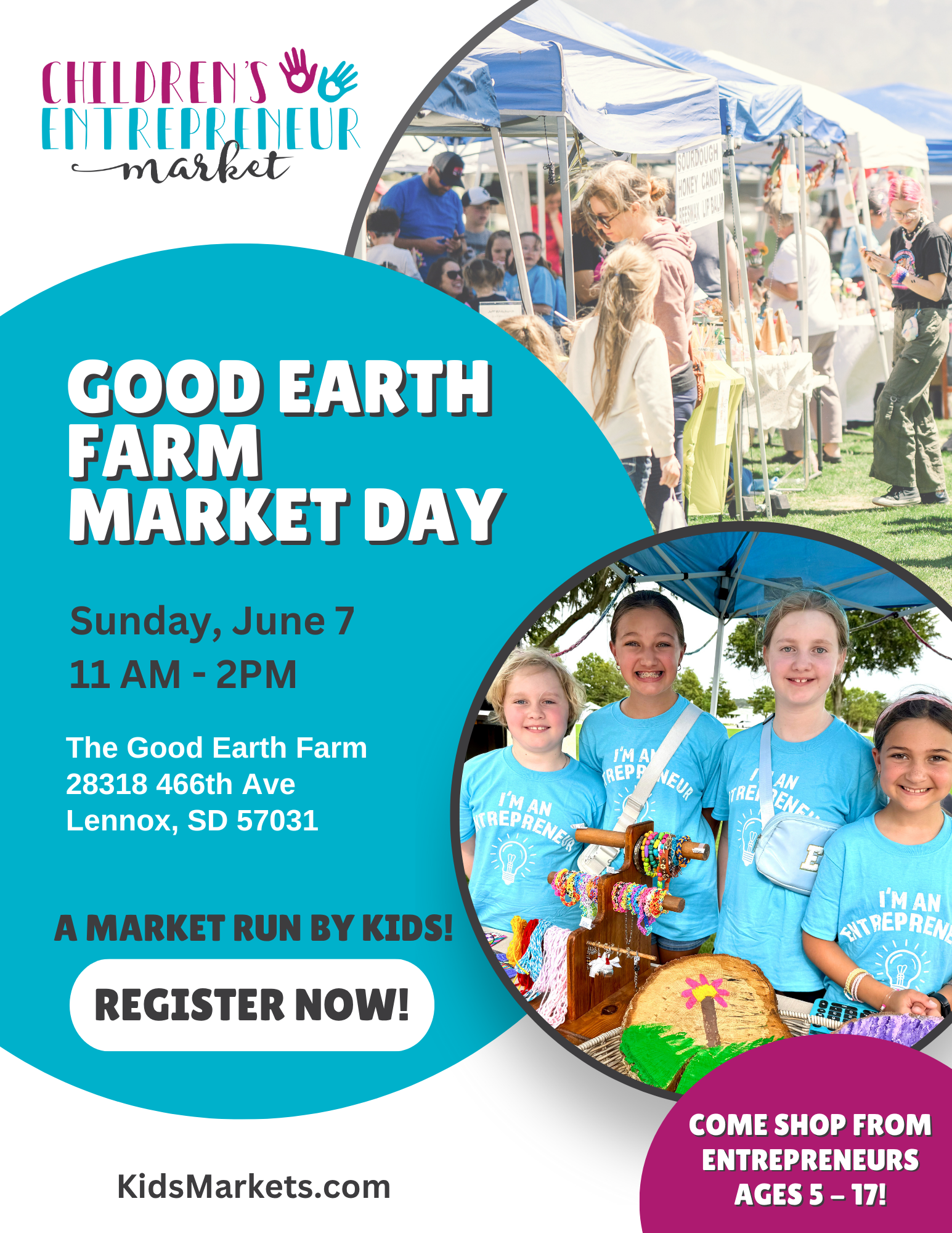 Kids Markets at Good Earth Farm