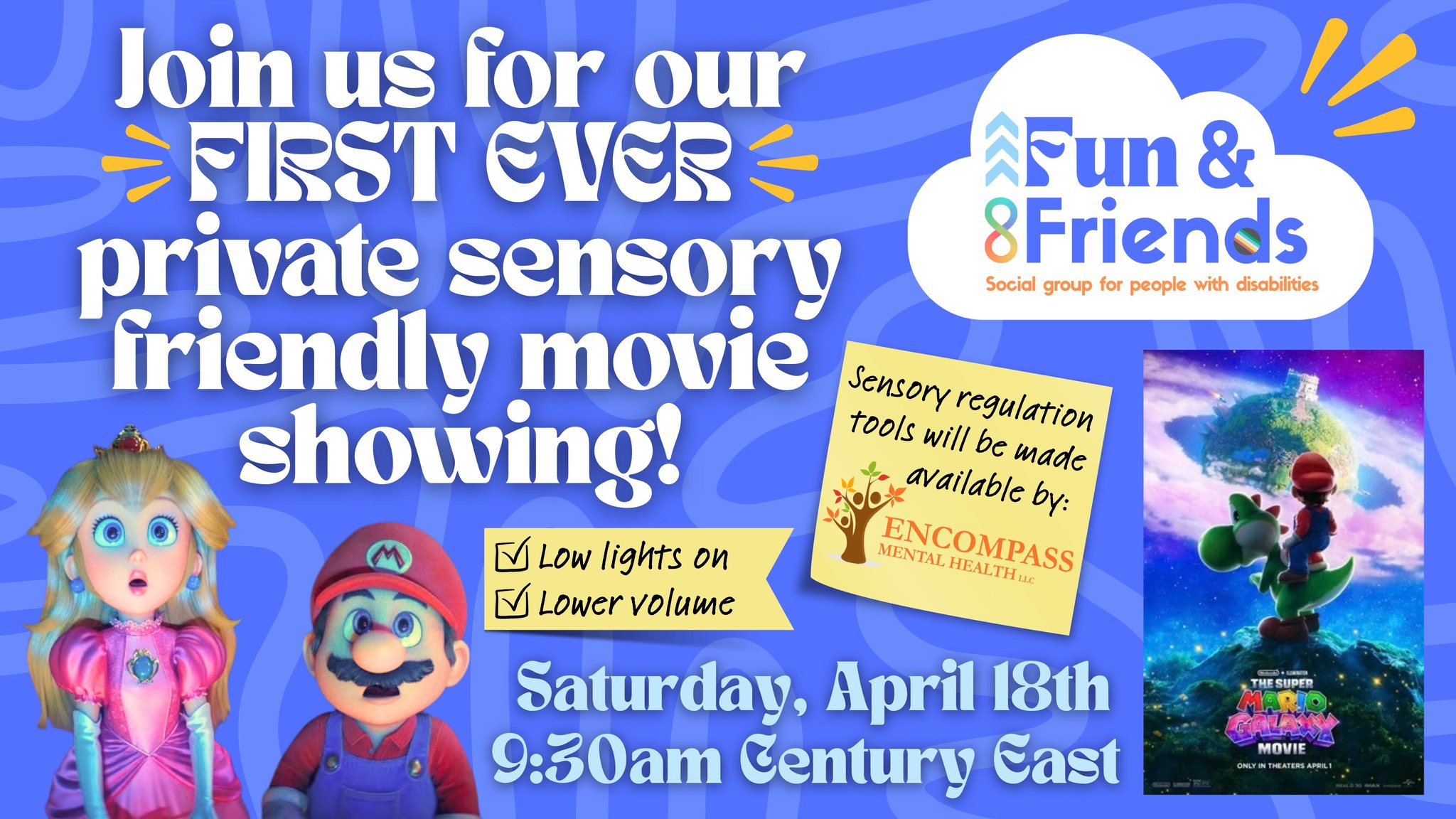 Private Sensory Friendly Movie