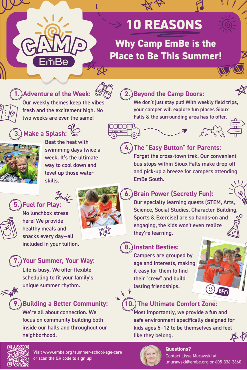 Camp EmBe Summer Camp