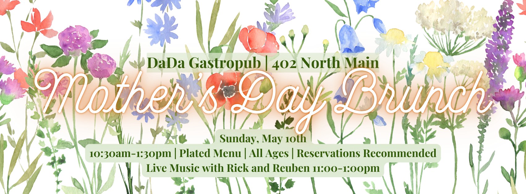Mother's Day Brunch at DaDa Gastropub
