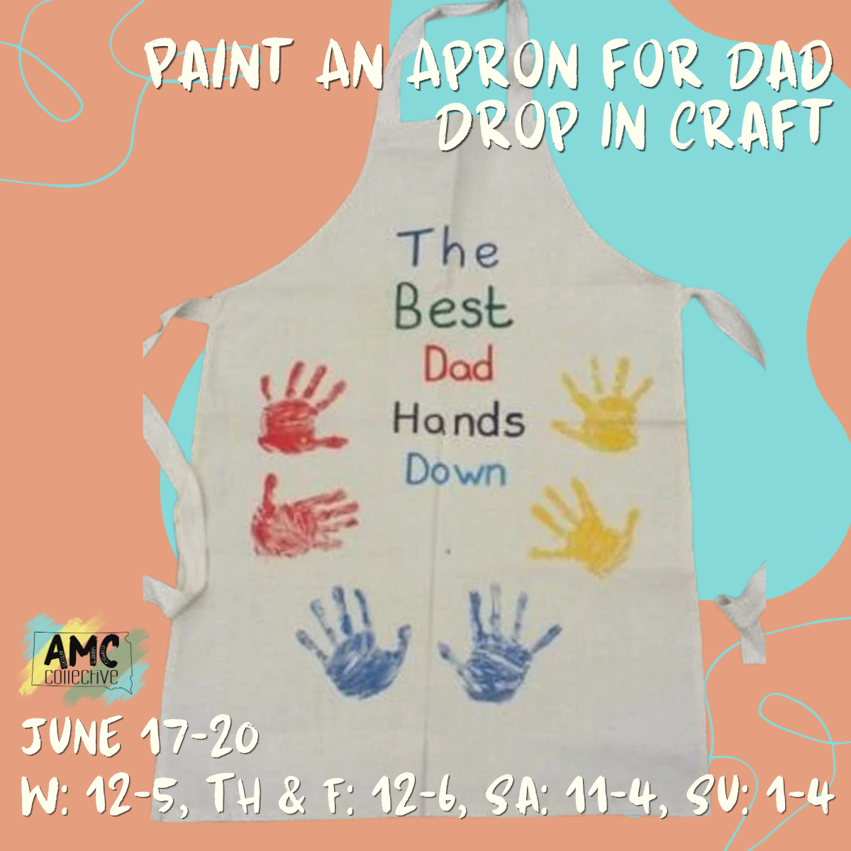 Paint an Apron for Dad – Drop-In Craft
