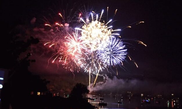 Lake Mitchell Firework Show