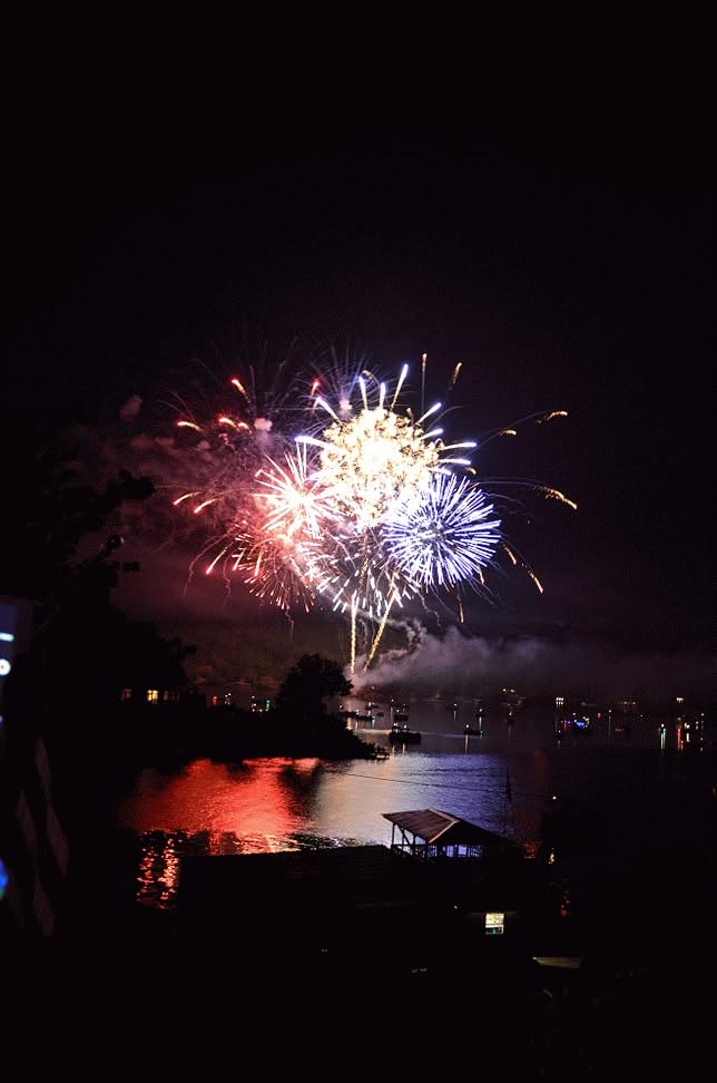 Lake Mitchell Firework Show