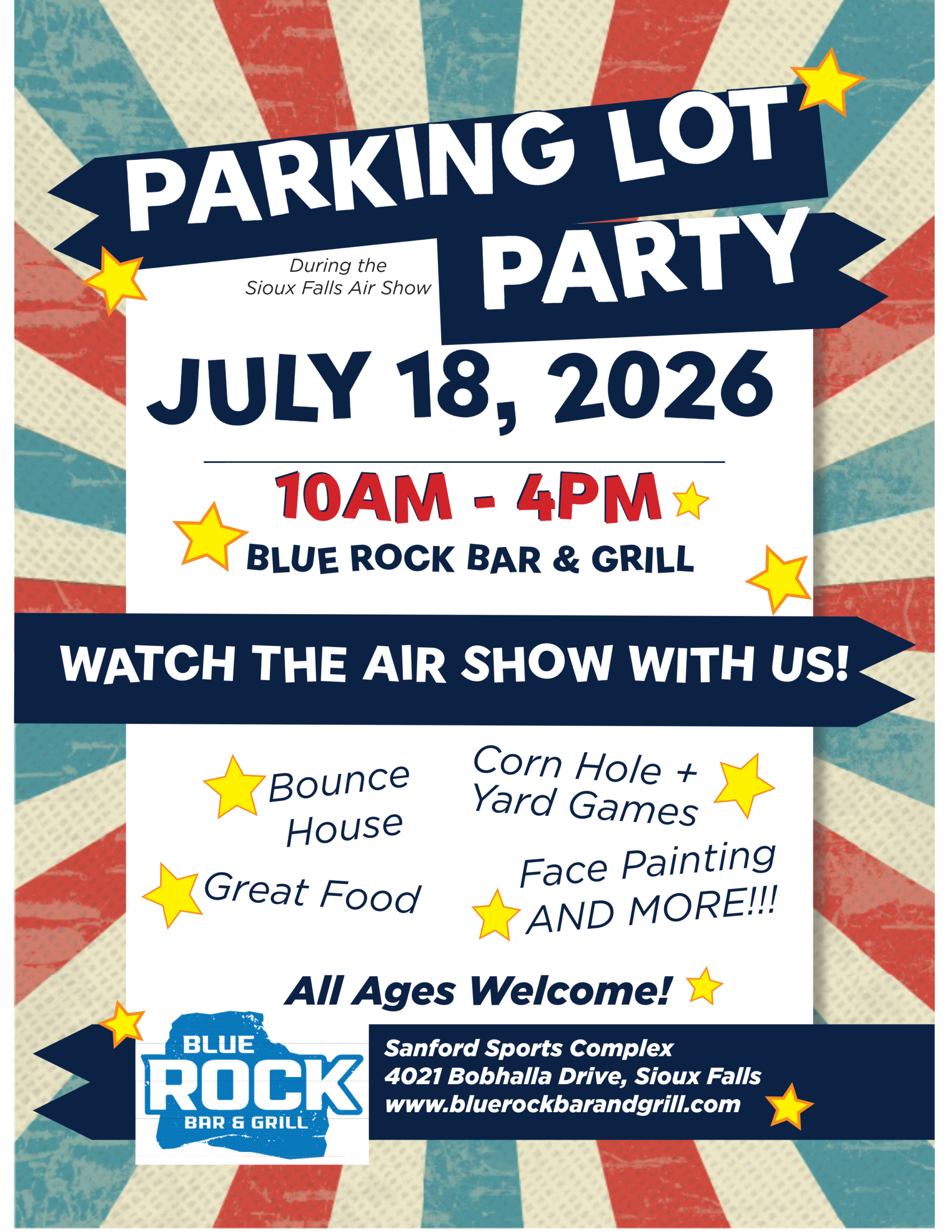 Parking Lot Party at Blue Rock during the Air Show
