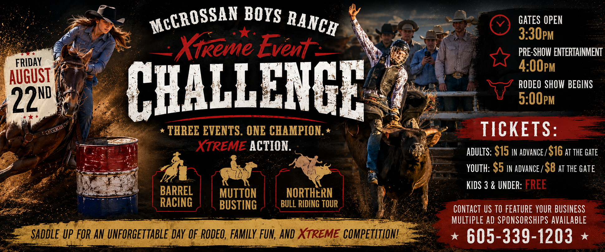 2026 McCrossan Xtreme Event Challenge Rodeo