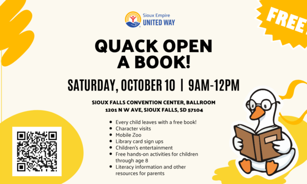 Quack Open A Book! Sioux Empire United Way Reading Festival
